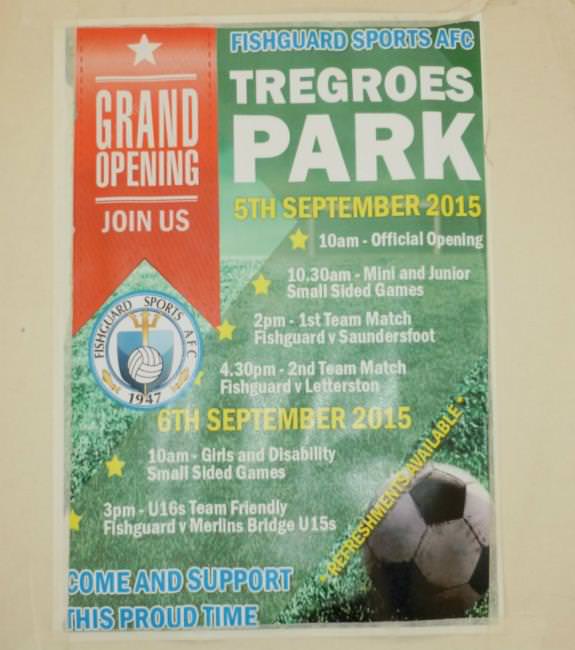 The Sports now have their new home at Tregroes Park
